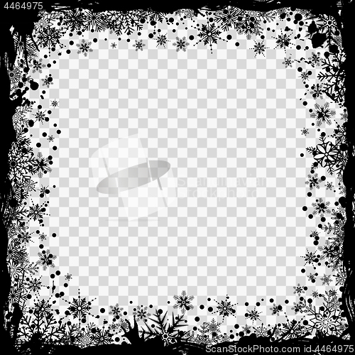 Image of Christmas and New Year Frame