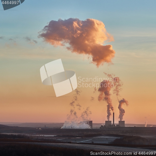 Image of Power Plant Smoke