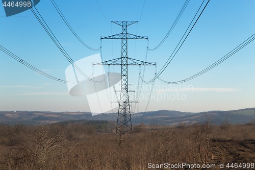 Image of Electric power lines