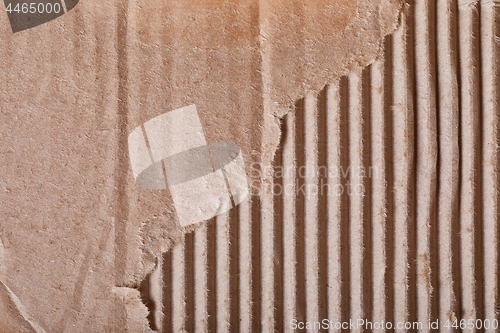 Image of Torn piece of cardboard