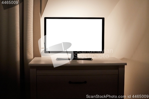 Image of TV in a linving room