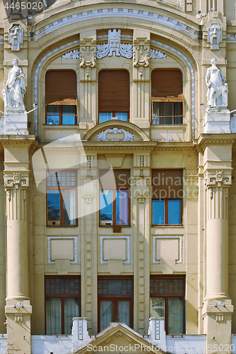 Image of Facade of Old Building