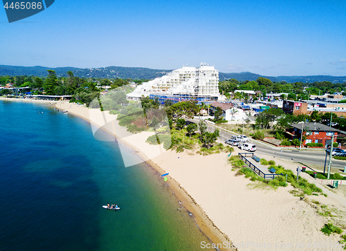 Image of High views looking down onto Ettalong Beach