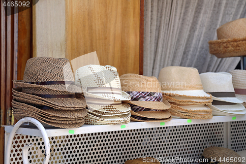 Image of Hats at Shelf