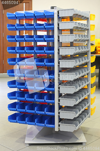 Image of Plastic Tubs Shelf