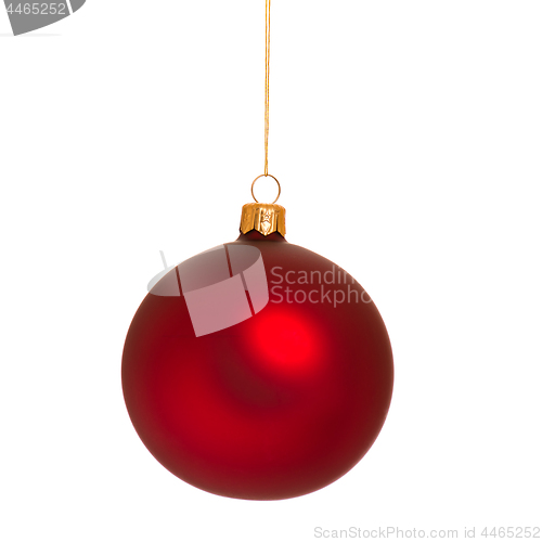 Image of Christmas bauble on white