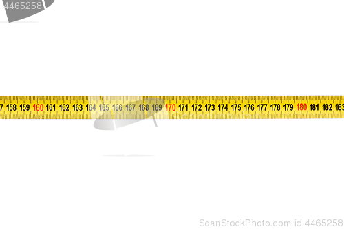 Image of Measuring tape on white