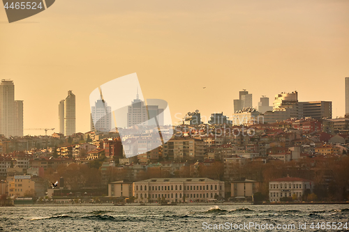 Image of Istanbul the capital of Turkey, eastern tourist city.