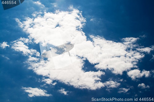 Image of sky and clouds background 1