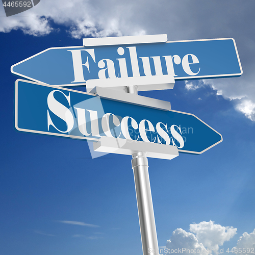 Image of Success or Failure signs