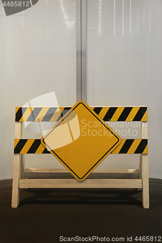 Image of Construction Sign Barrier