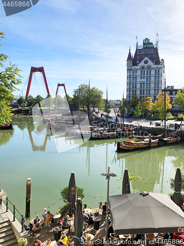 Image of panoramic view of Rotterdam