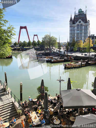 Image of panoramic view of Rotterdam