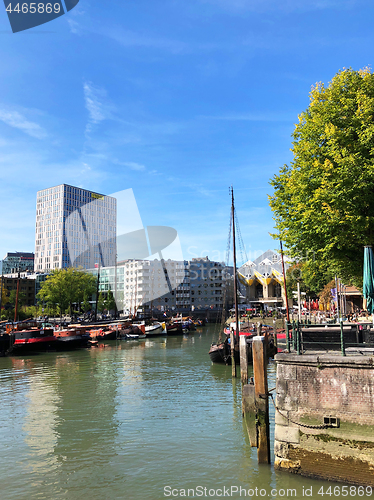 Image of panoramic view of Rotterdam