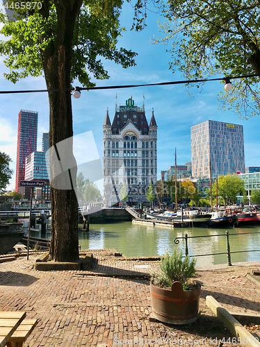 Image of panoramic view of Rotterdam