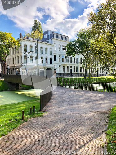 Image of view of Rotterdam canal