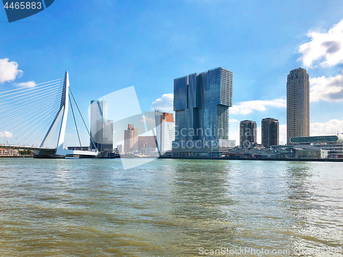 Image of panoramic view of Rotterdam