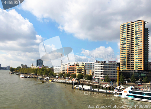 Image of panoramic view of Rotterdam