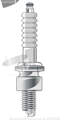 Image of Vector illustration spark plug from car.Vector illustration