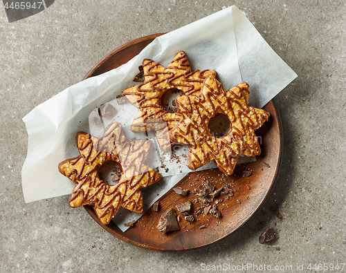 Image of star shaped cookies