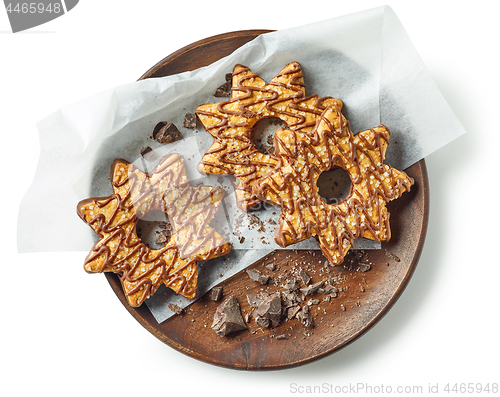 Image of plate of christmas cookies