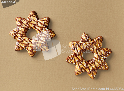 Image of star shaped cookies