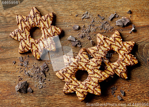 Image of star shaped cookies