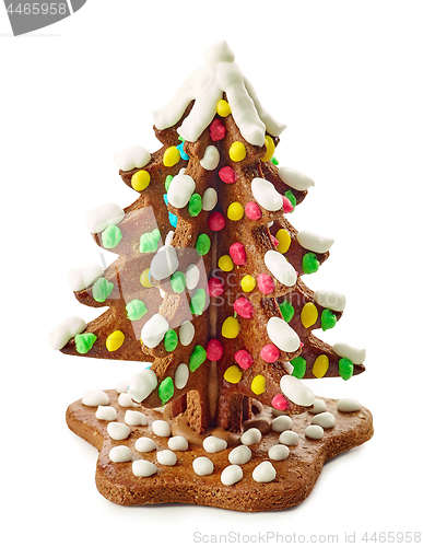 Image of gingerbread christmas tree