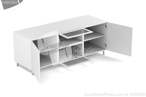 Image of Empty tv cabinet