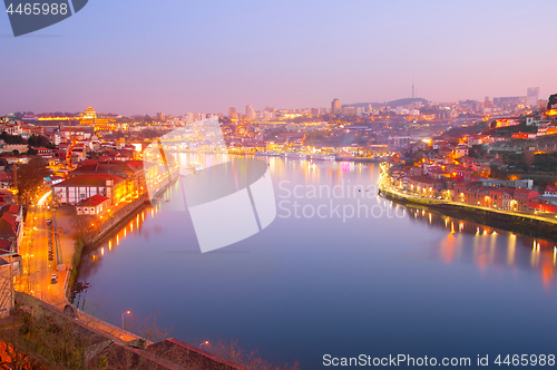 Image of Beautiful Douro river. Porto, Portugal