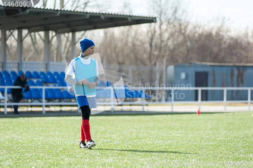 Image of Boy soccer player