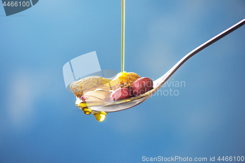 Image of Natural peanut oil