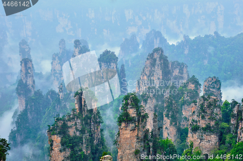 Image of Zhangjiajie mountains, China