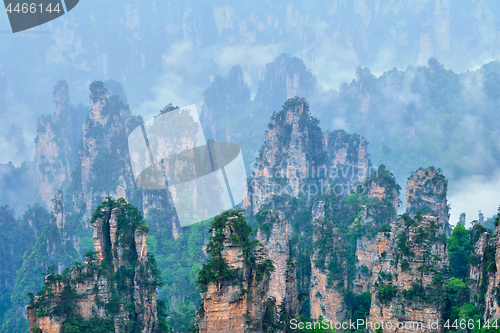 Image of Zhangjiajie mountains, China