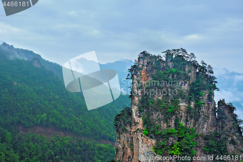 Image of Zhangjiajie mountains, China