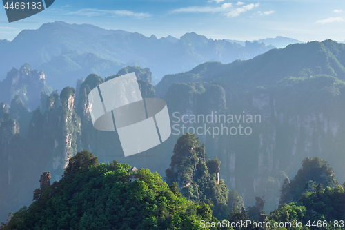 Image of Zhangjiajie mountains, China