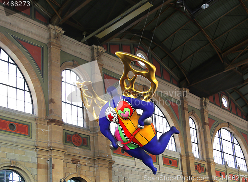 Image of Guardian Angel, Main Station, Zurich HB, Switzerland