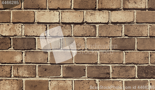 Image of Background of old vintage brick wall