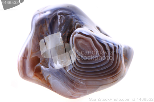 Image of agate mineral isolated