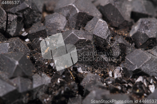 Image of galena crystal background