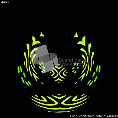 Image of Abstract 3d background
