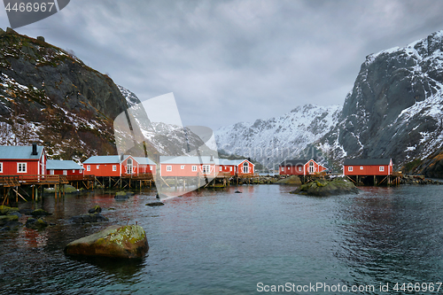 Image of Nusfjord fishing village in Norway