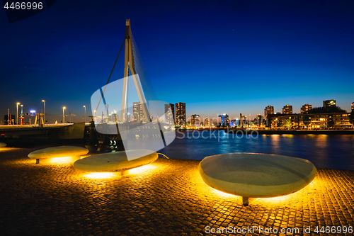 Image of Erasmus Bridge, Rotterdam, Netherlands