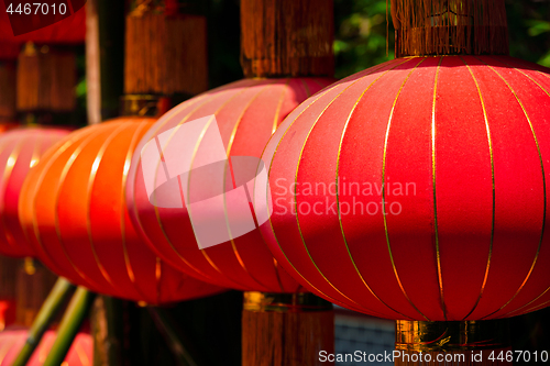 Image of Chinese traditional lanterns