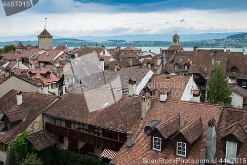 Image of View of the city Murten