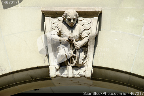 Image of Figure in the city Bern