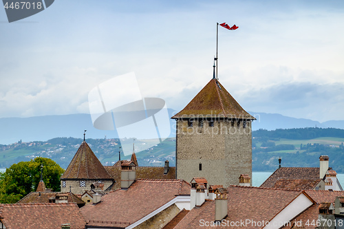 Image of View of the city Murten