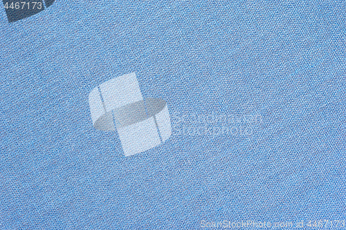 Image of Abstract blue fabric texture background. Book cover.