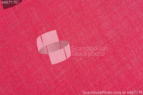 Image of Abstract red fabric texture background. Book cover.
