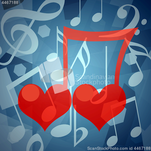 Image of Music of love